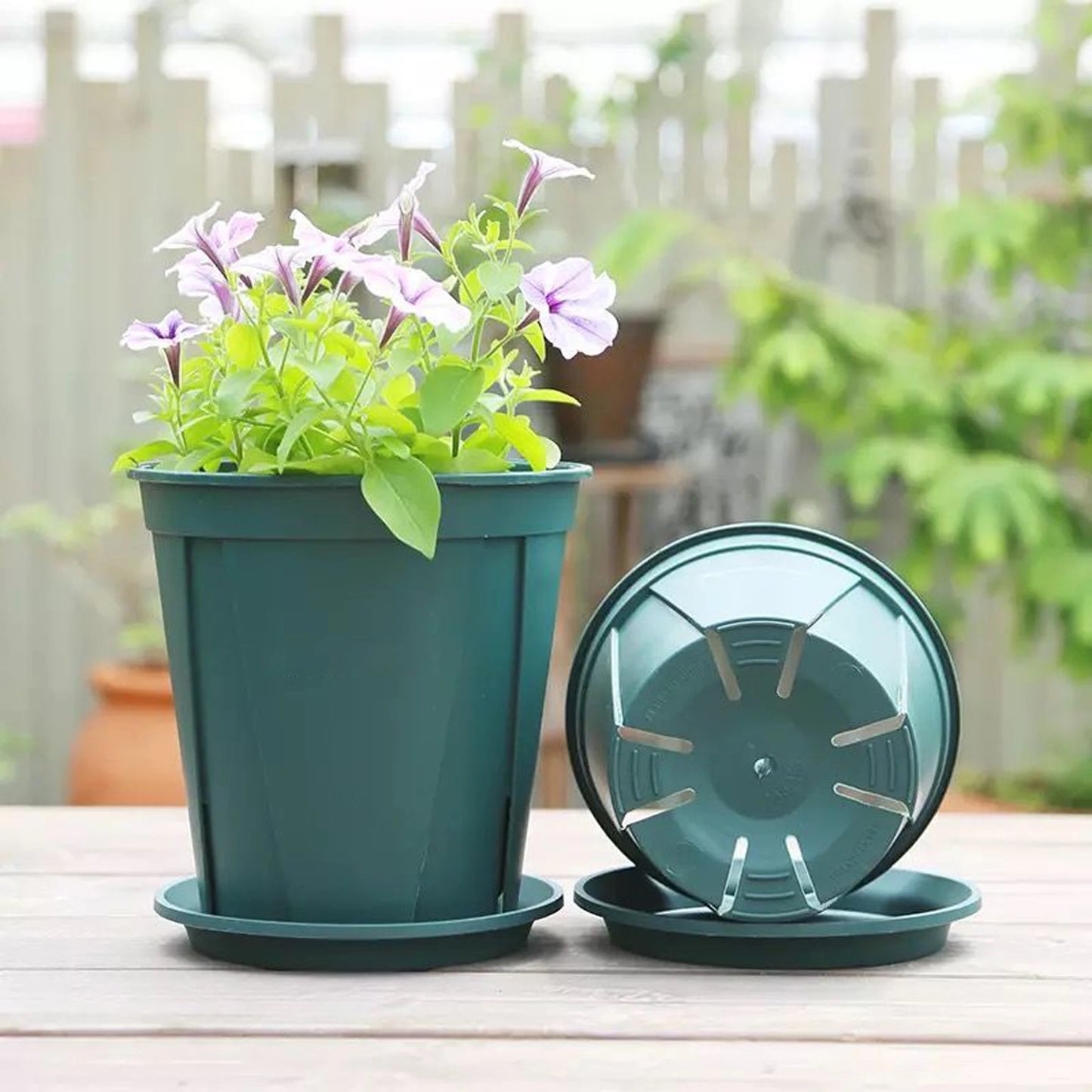 Root Control Planting Pots Home Garden Balcony Seedling Nursery Pot Office House Decoration Bonsai Container Transplant Pot 10Pc