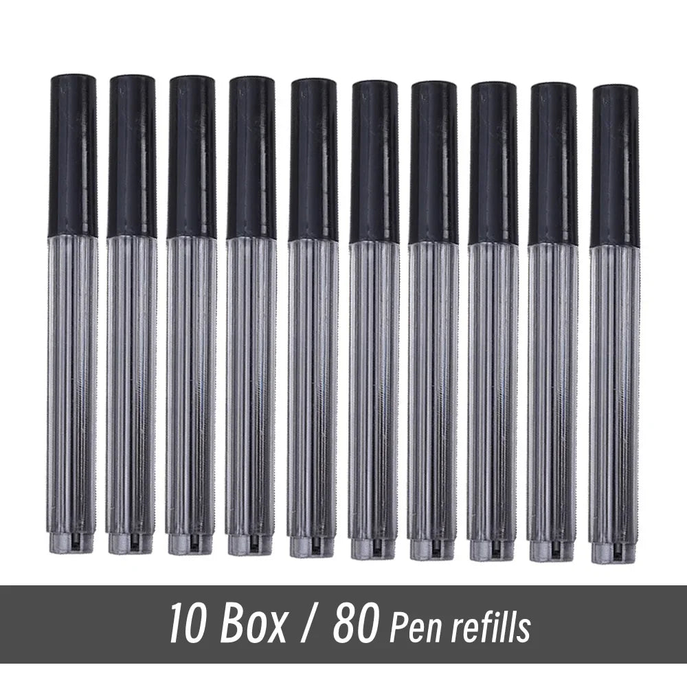 2.0mm Mechanical Pencils Set 2B Automatic Student Pencils with Sharpener Color Pencil Leads School Pens Kawaii Cute Stationery