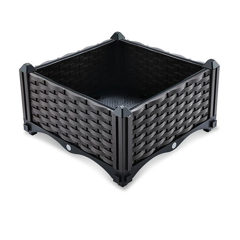 Balcony Vegetable Planting Pots Thickened Planting Boxes Rooftop Outdoor Rectangular Flower Boxes Indoor Flower Pots New