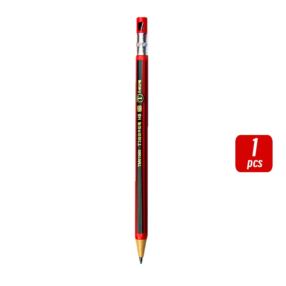 2.0mm Mechanical Pencils Set 2B Automatic Student Pencils with Sharpener Color Pencil Leads School Pens Kawaii Cute Stationery